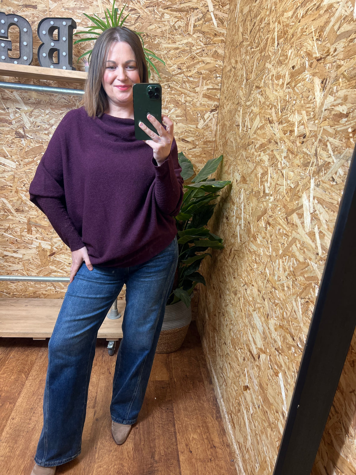 Cleo Asymmetric Knit