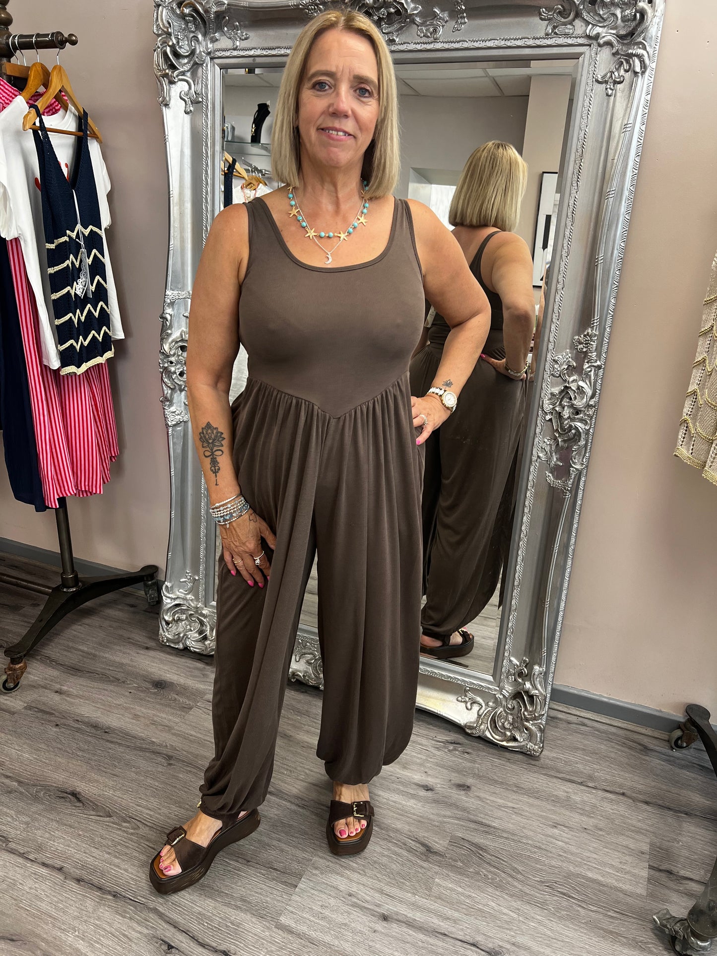 Balloon Leg Jumpsuit