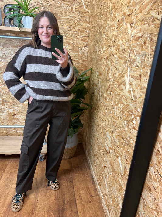 Chunky Stripe Knit