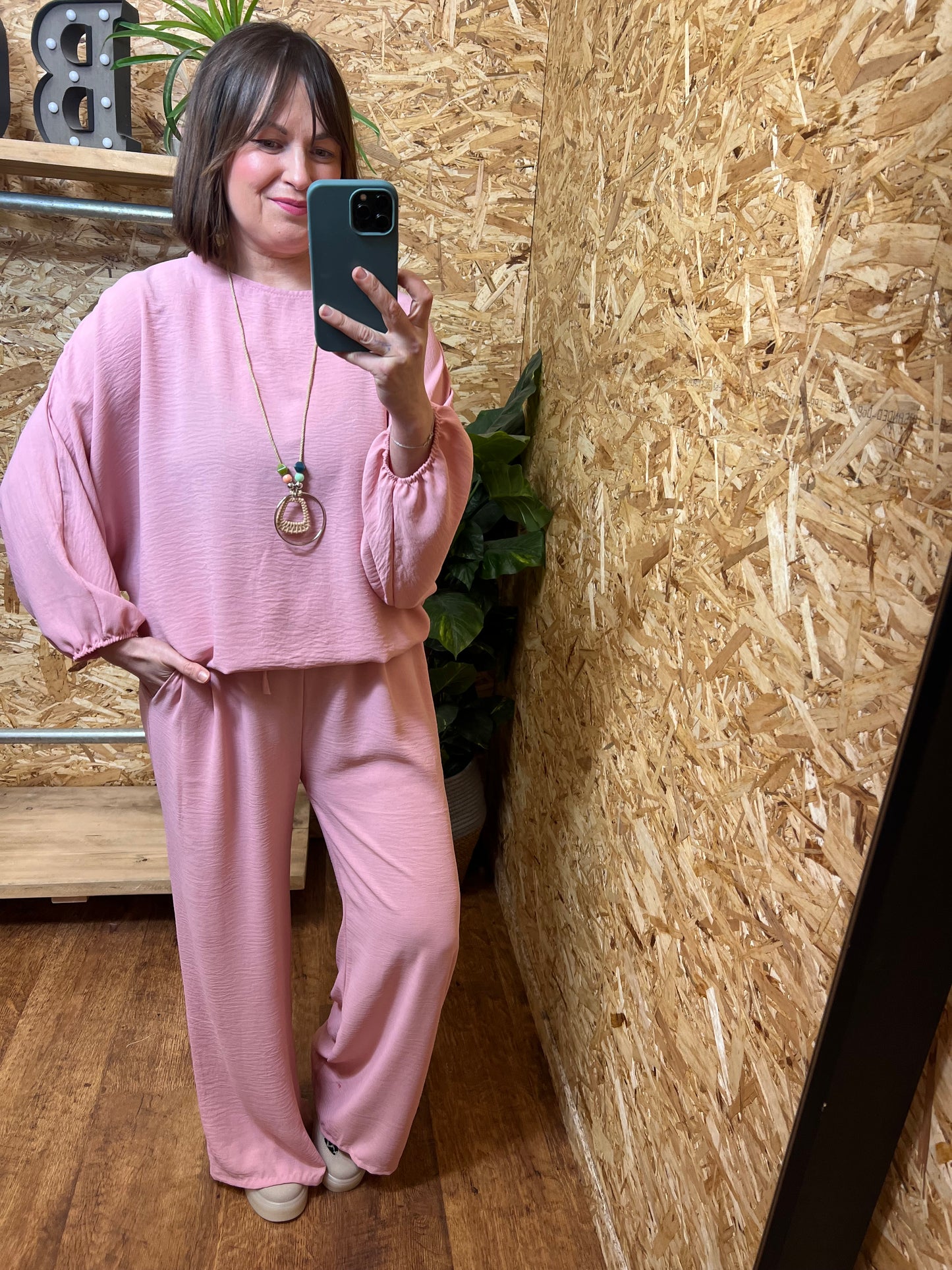 Ebony Bubble Hem Top