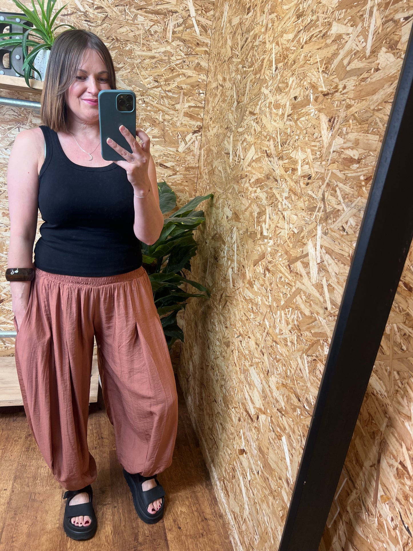 Ballon Trousers Rust