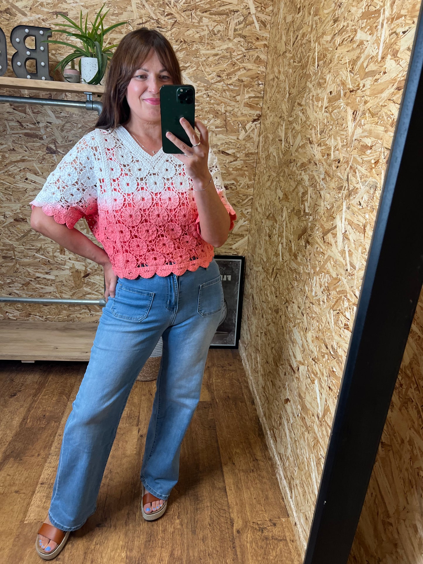 Talia Crochet Top