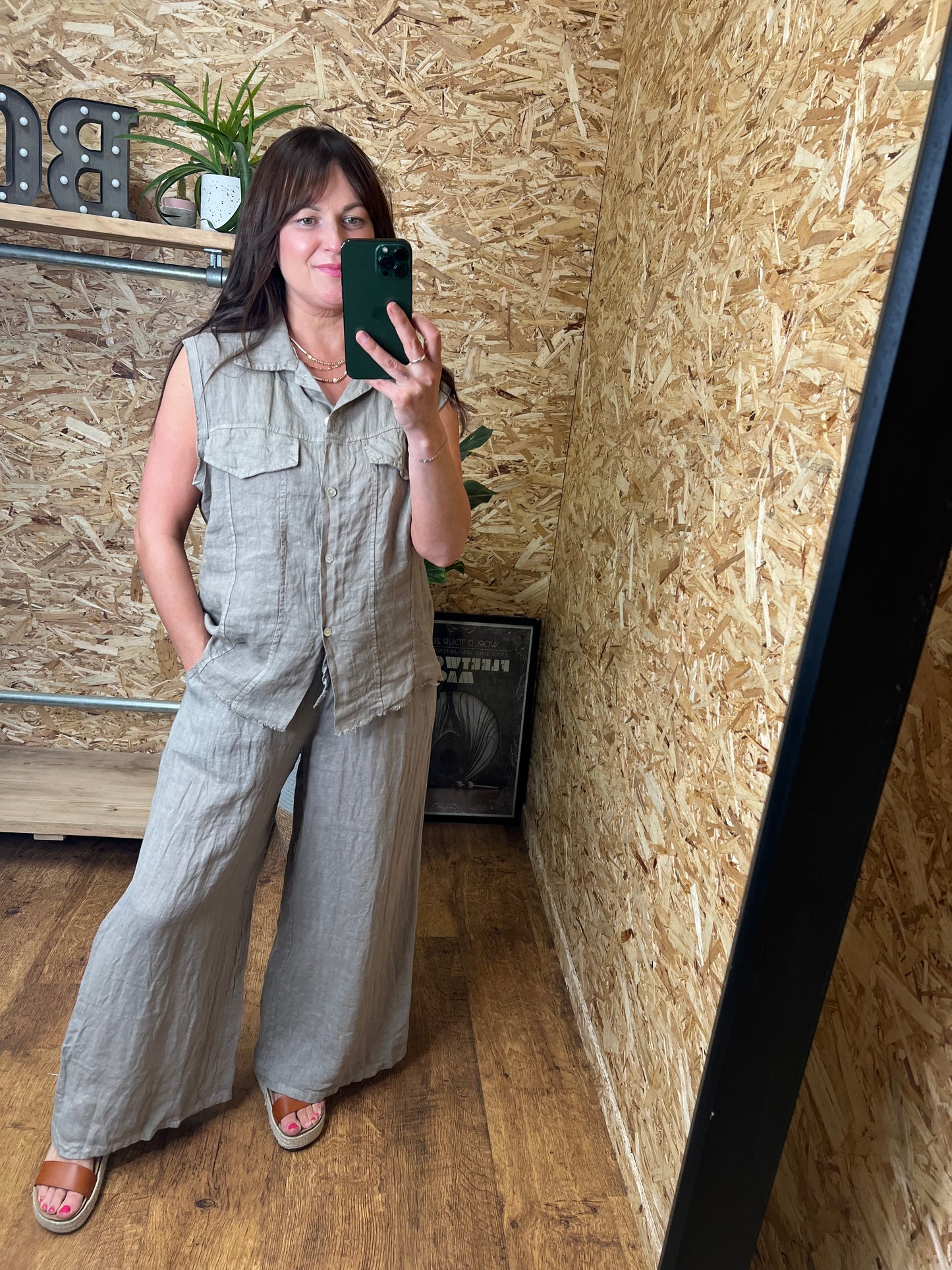 Athena Linen Trousers