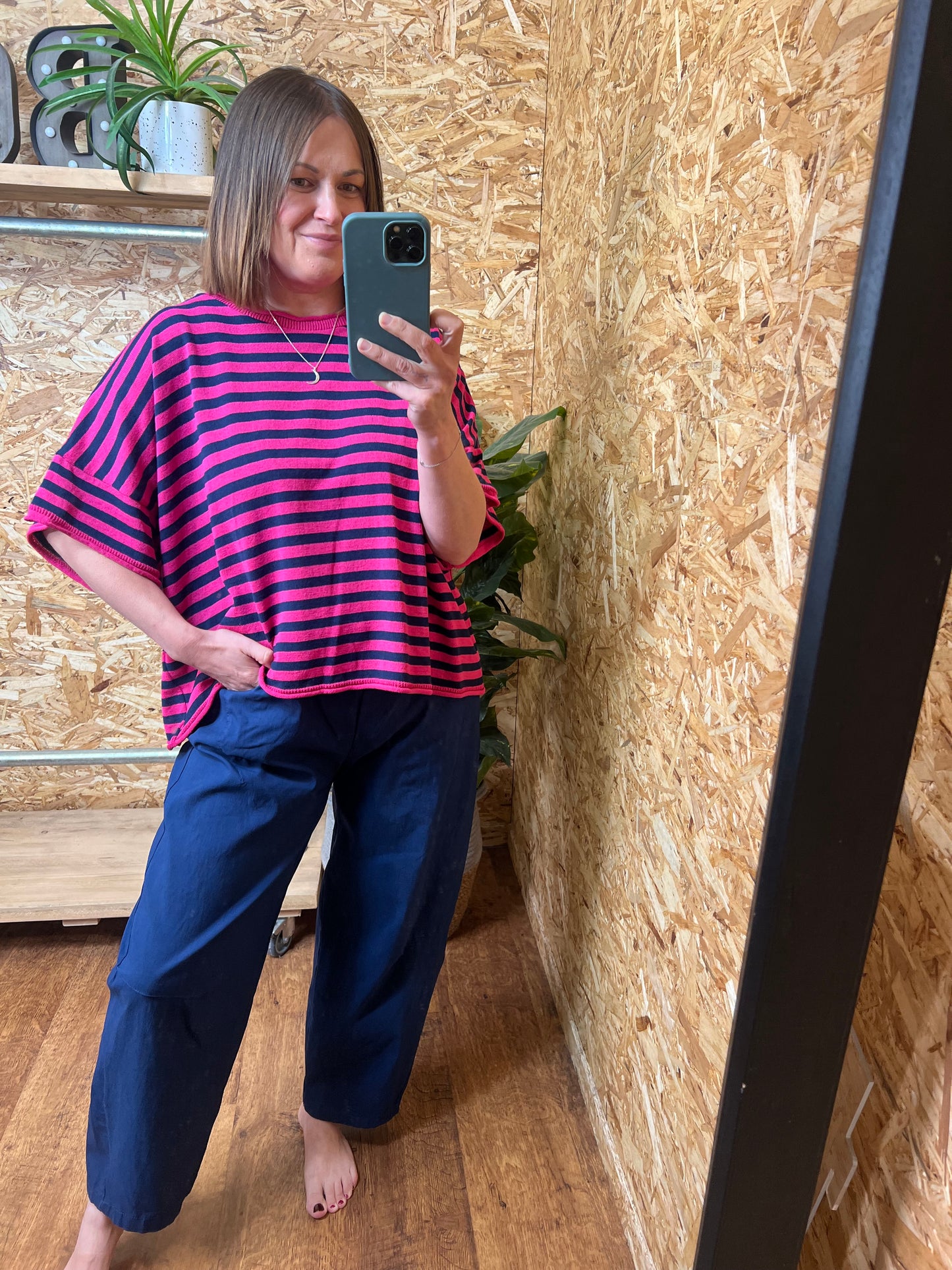 Stripe Fine Knit