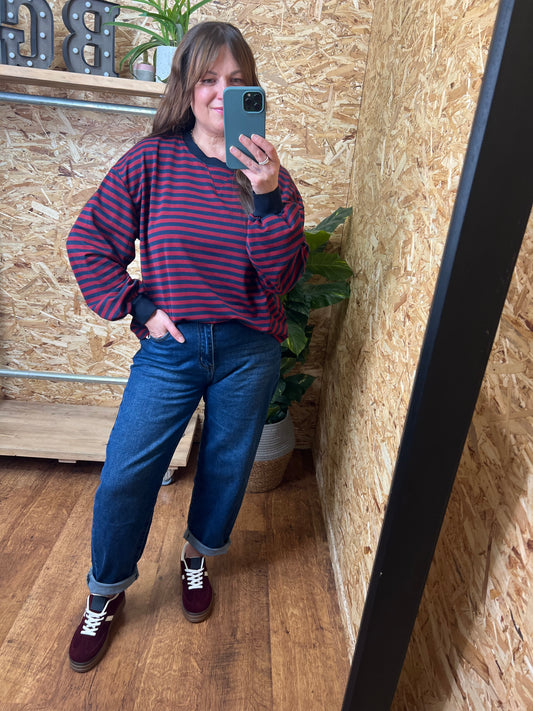 G Smack Barrel Leg Jeans