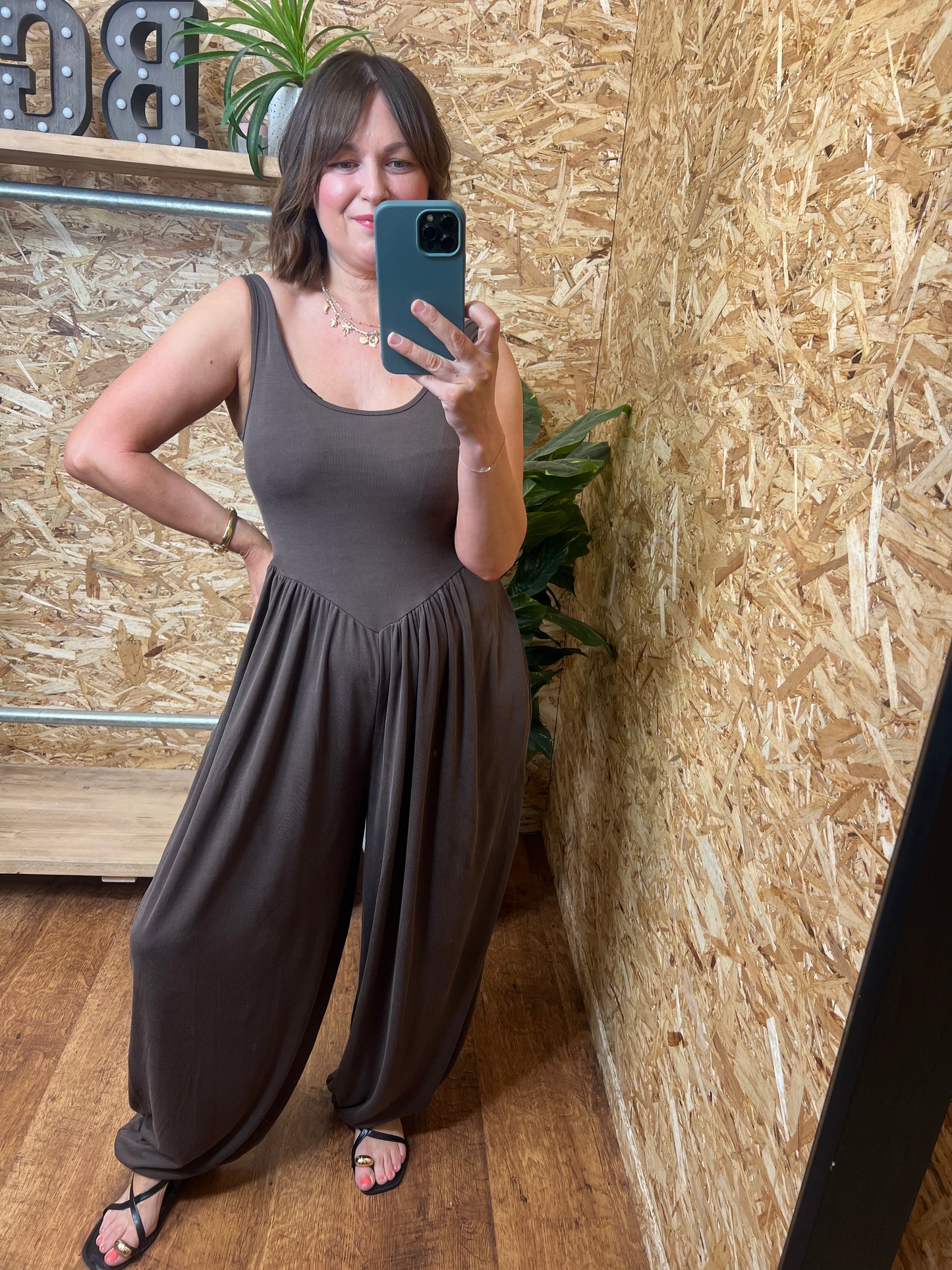 Balloon Leg Jumpsuit