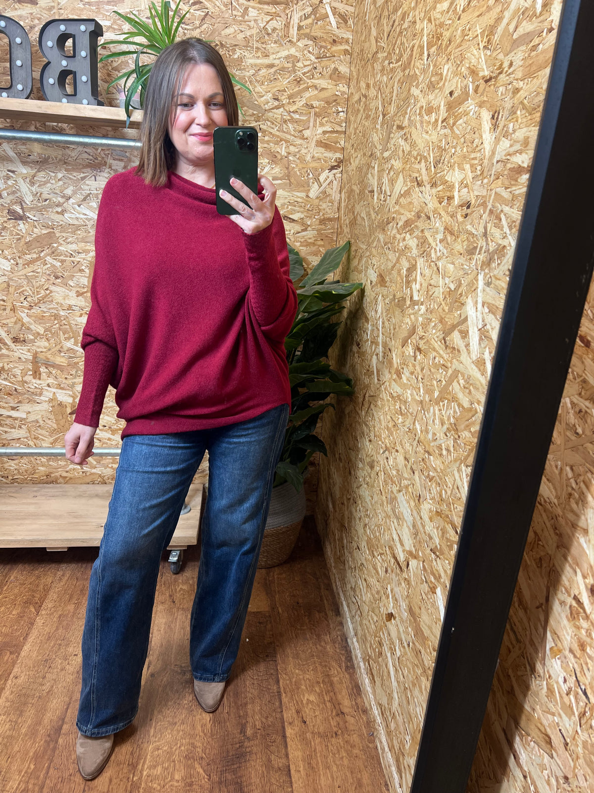 Cleo Asymmetric Knit
