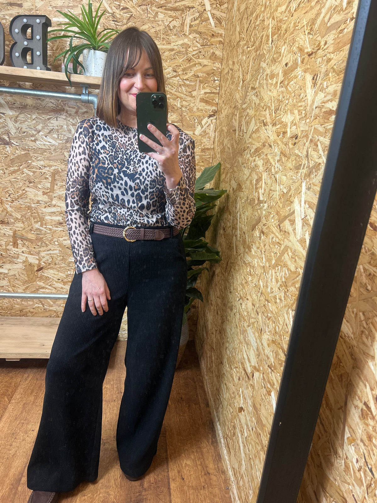 Hannah Wide Leg Cord Trousers