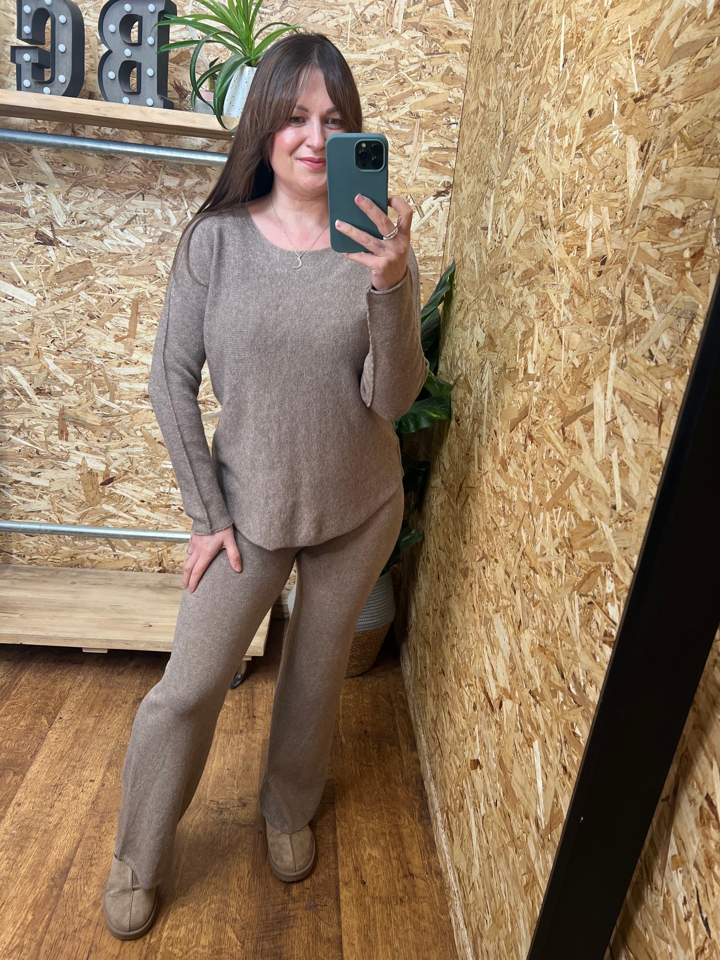 Fine Knit Lounge Set