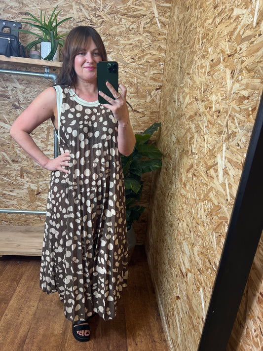 Polka Dot Lurex Dress