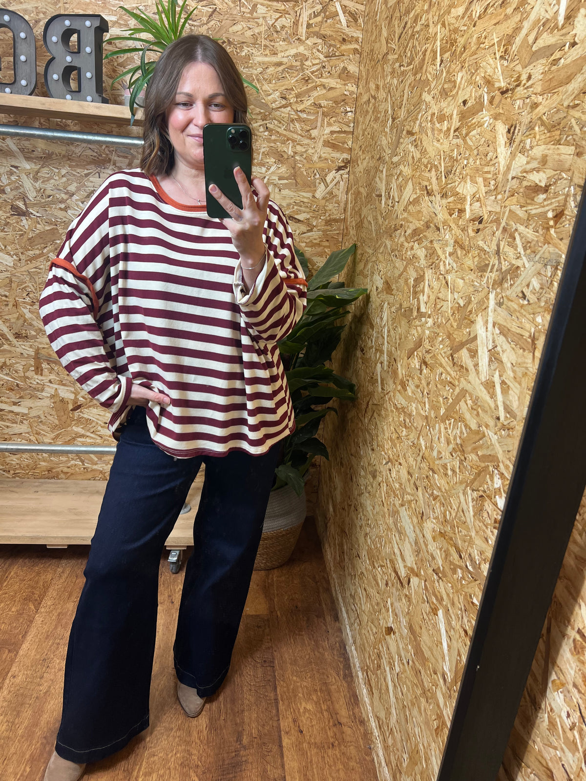 Striped Sweatshirt