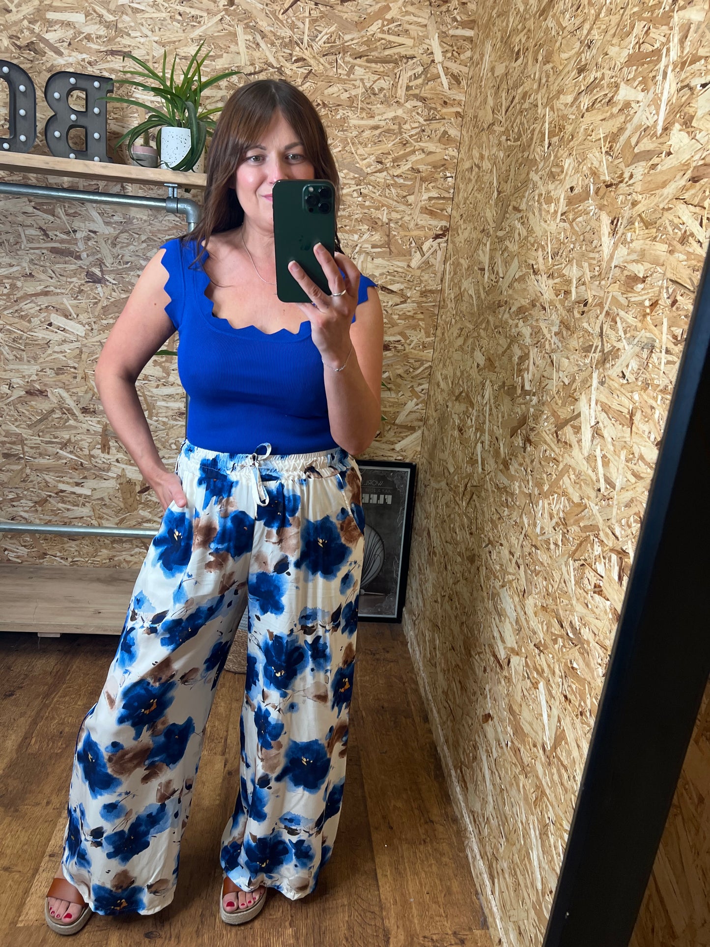 Fleur Wide Leg Trousers