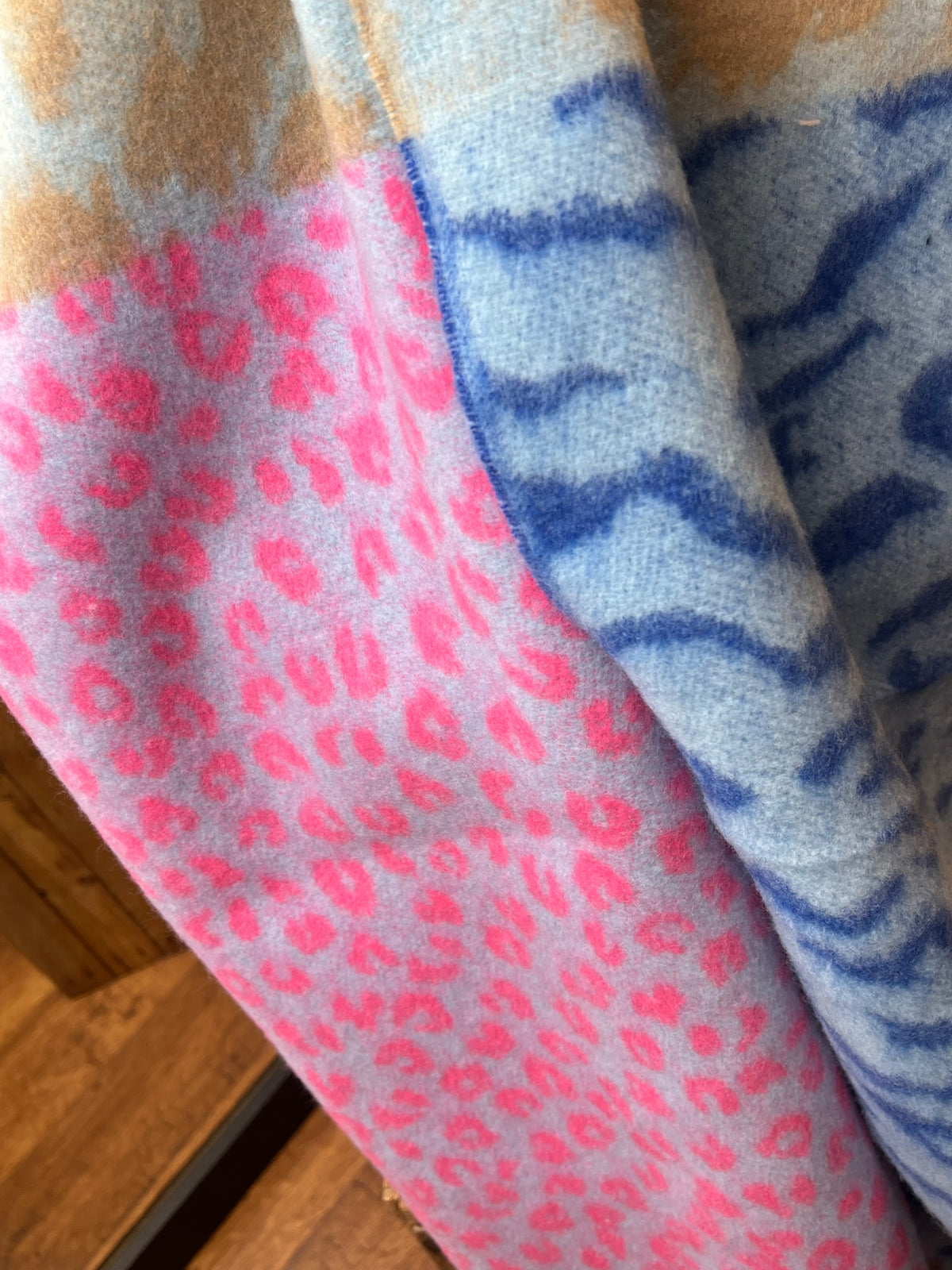 Chunky Animal Print Scarf