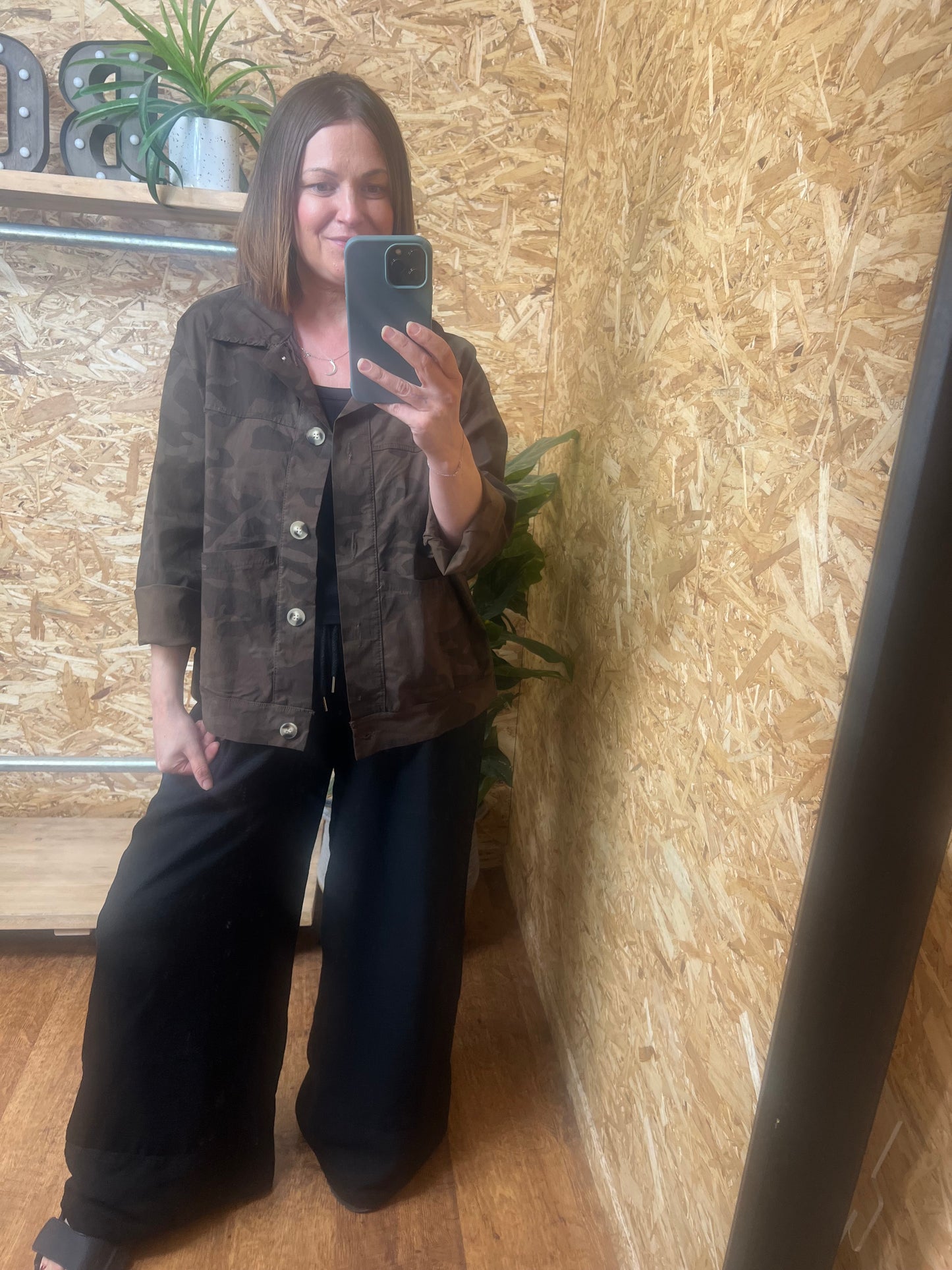 Camo Shacket
