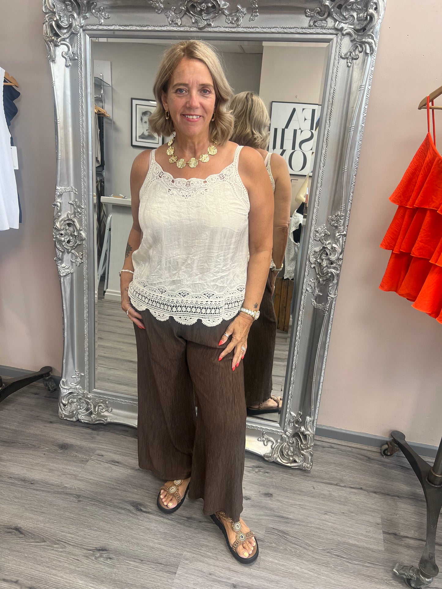 Lace Trim Cami