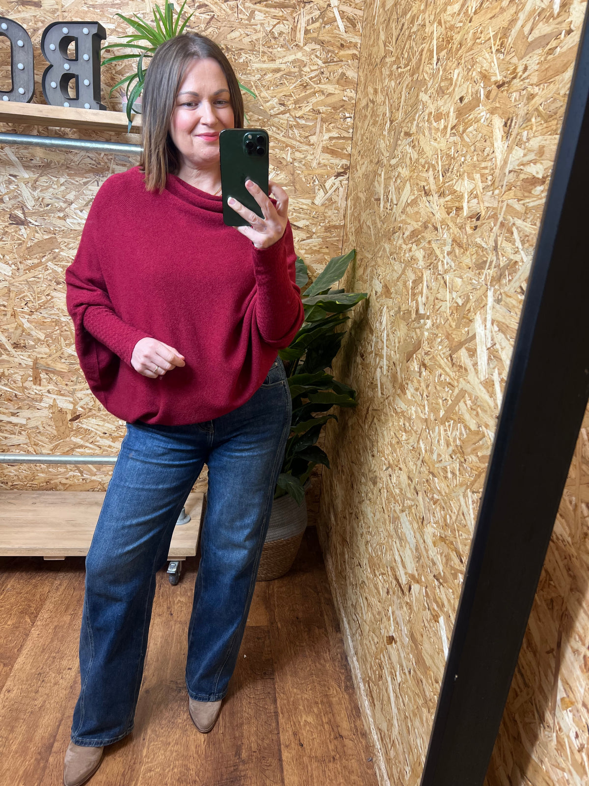 Cleo Asymmetric Knit