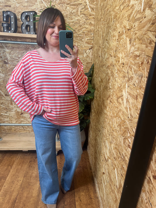 Maddie Stripe Top