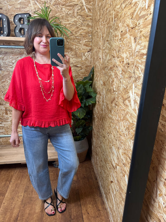 Sandy Frill Top