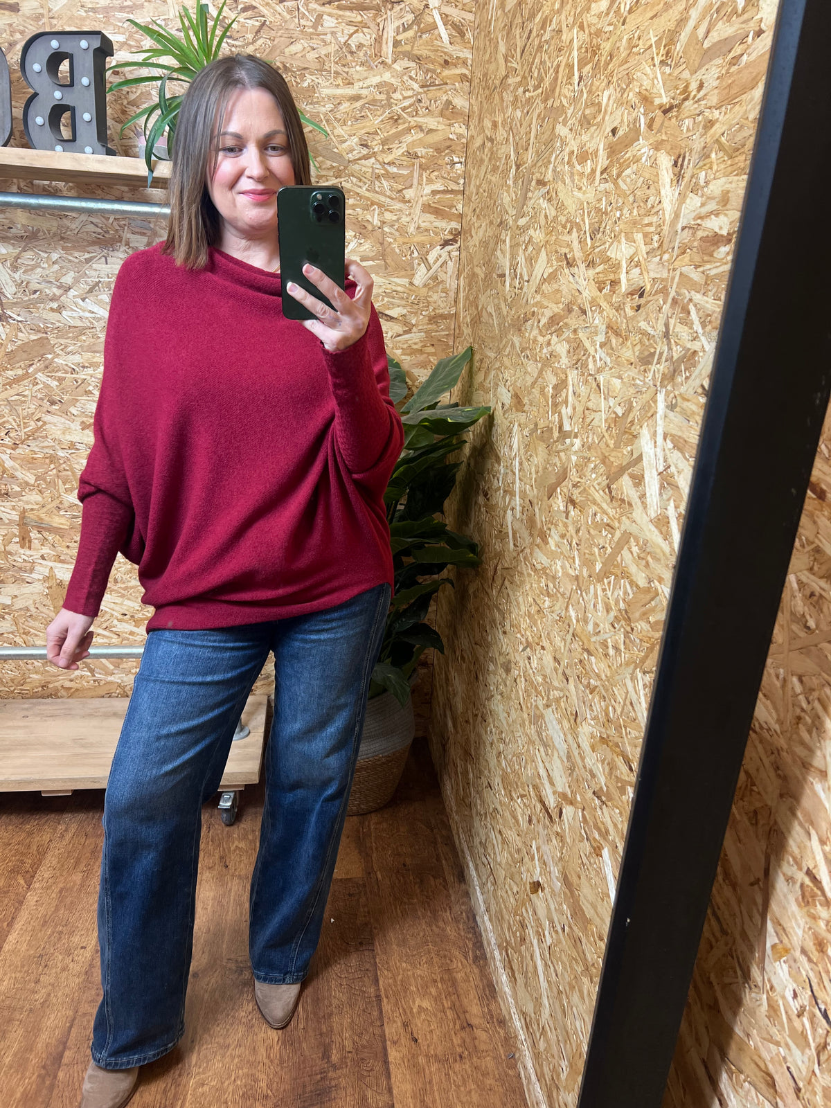 Cleo Asymmetric Knit