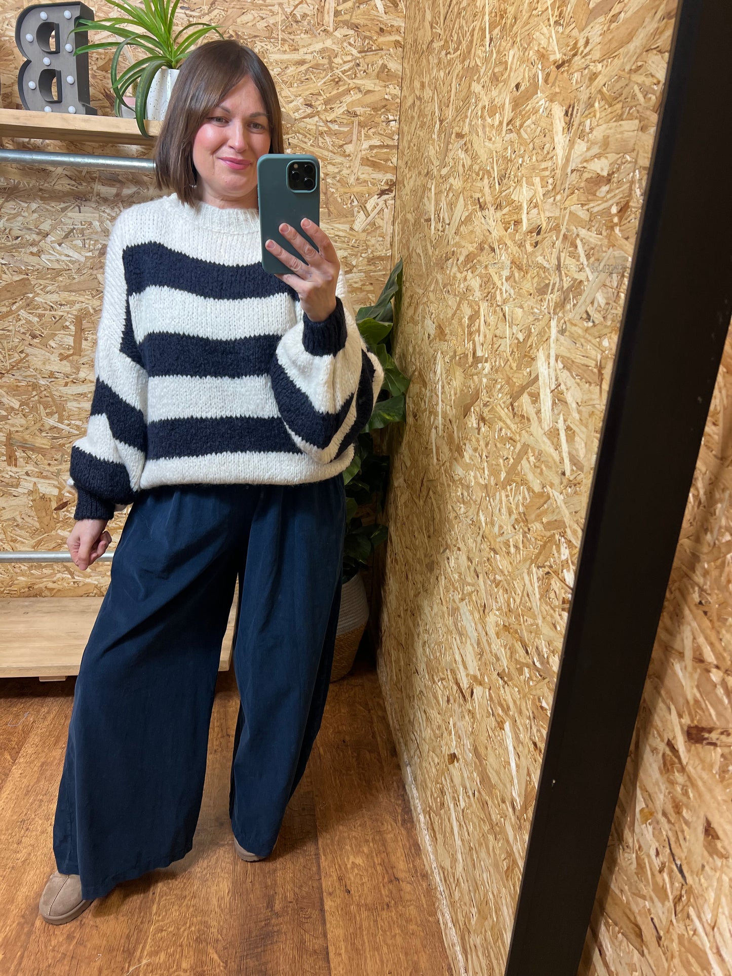 Chunky Stripe Knit
