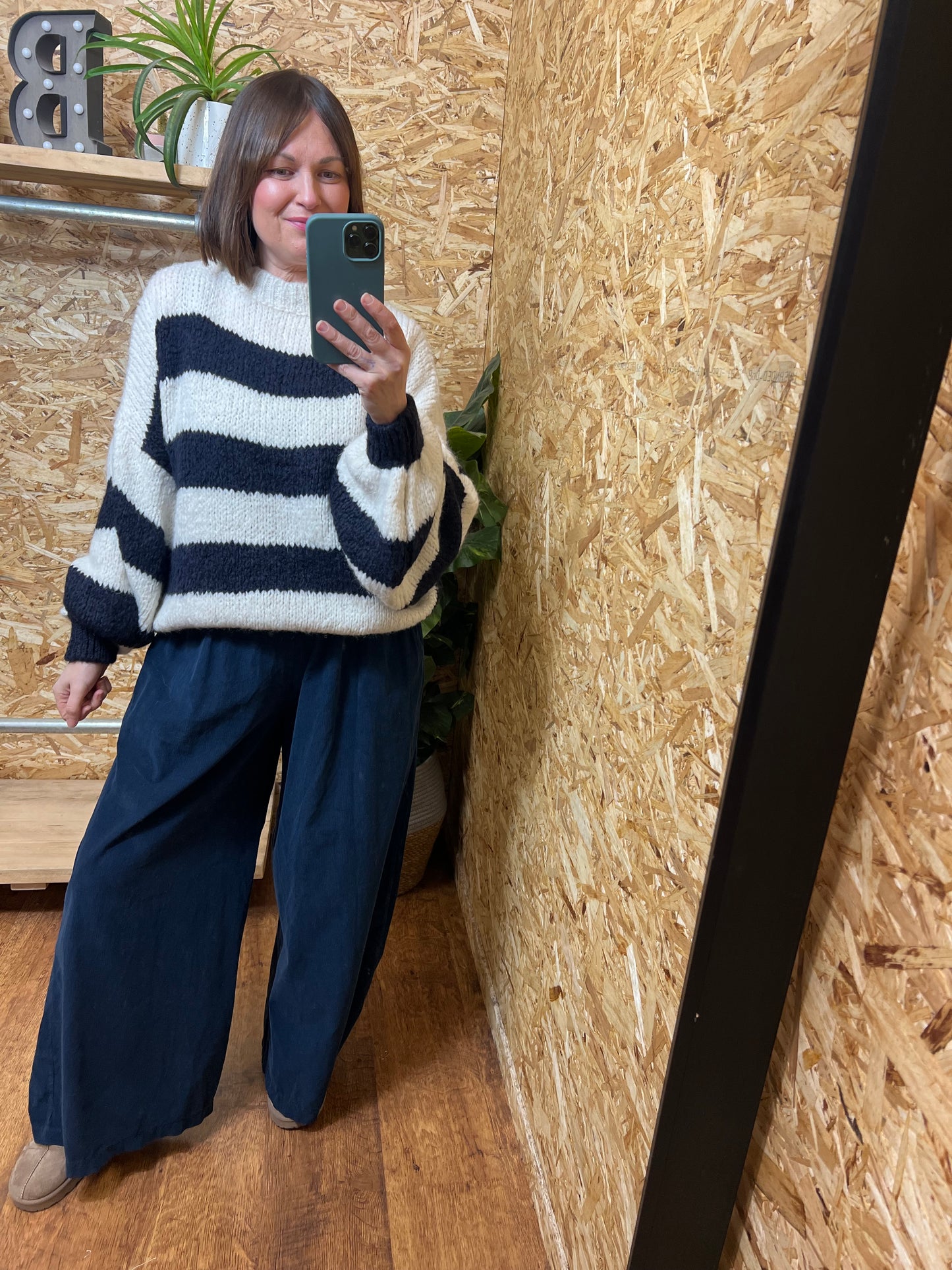 Chunky Stripe Knit