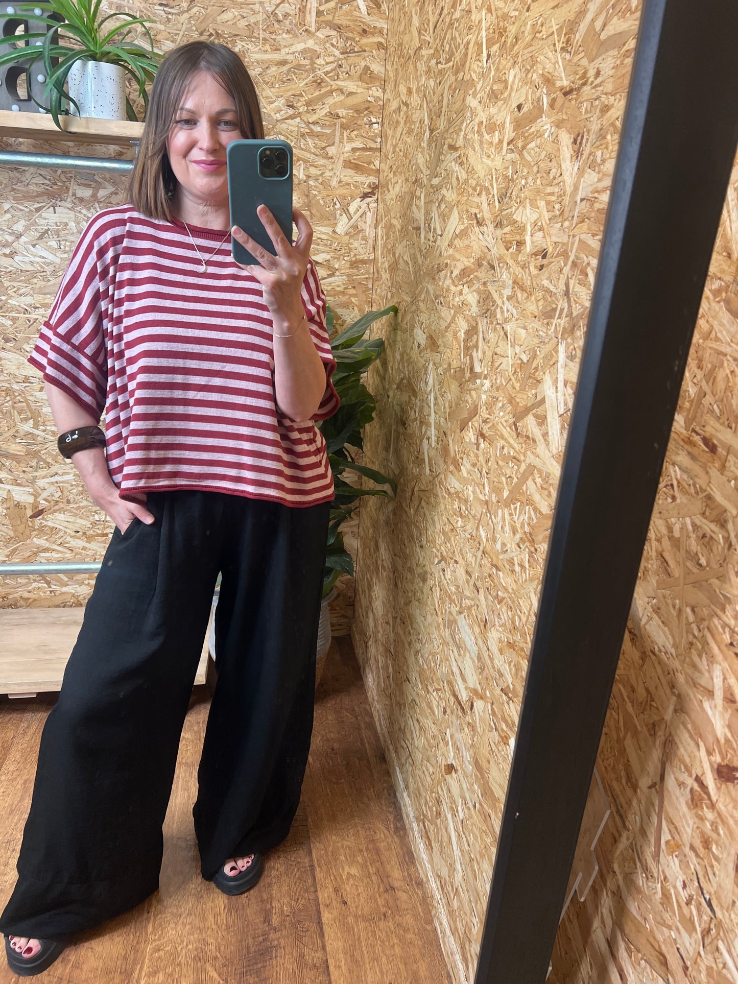 Stripe Fine Knit