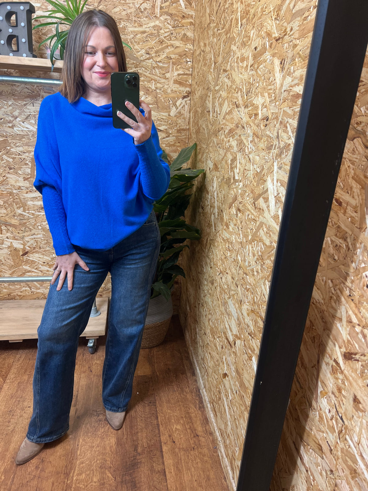 Cleo Asymmetric Knit