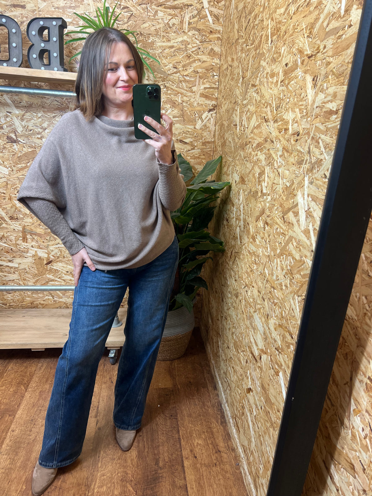 Cleo Asymmetric Knit