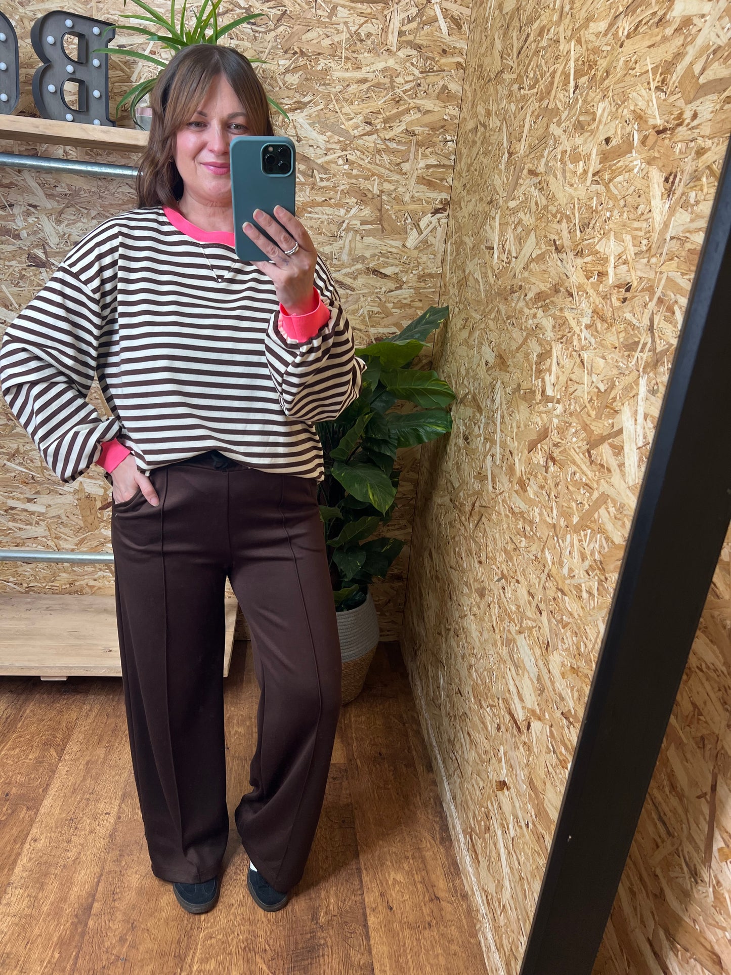 Riley Stripe Sweatshirt