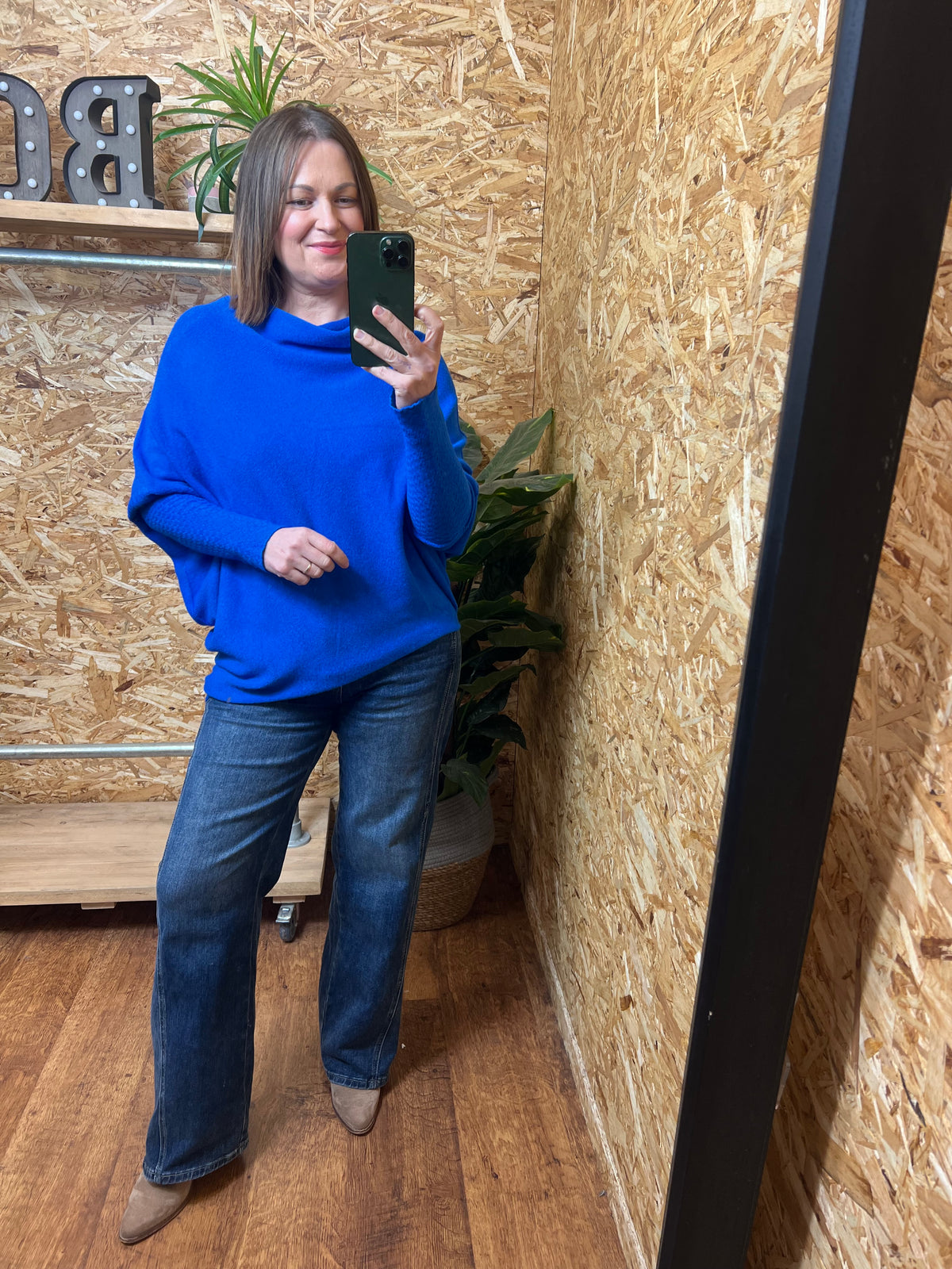 Cleo Asymmetric Knit