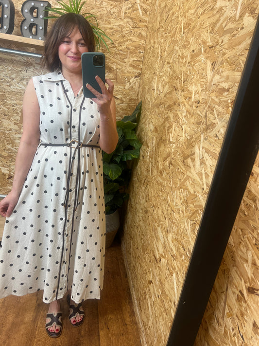 Julia Polka Dot Dress