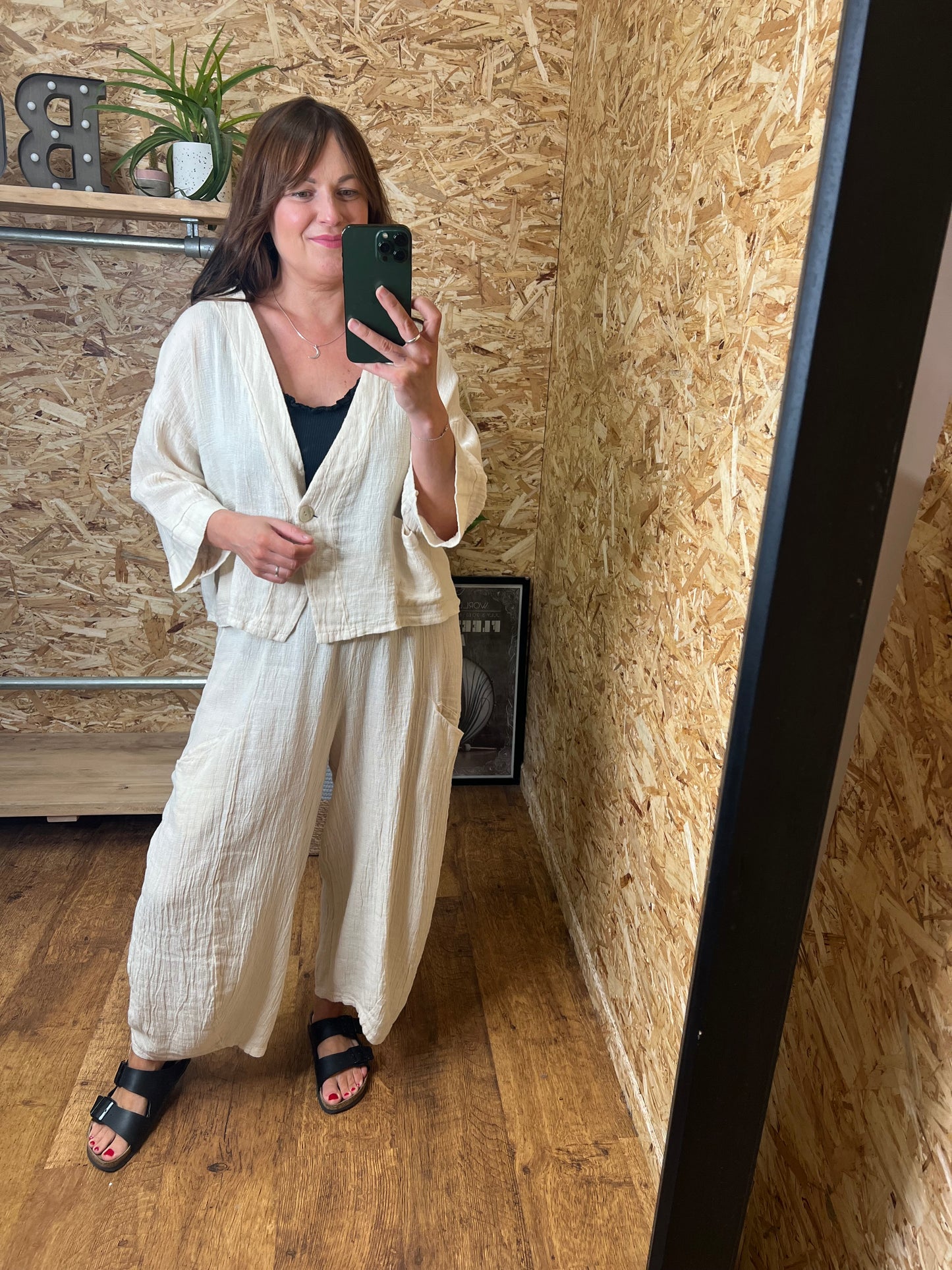 Nola Linen Mix Jacket