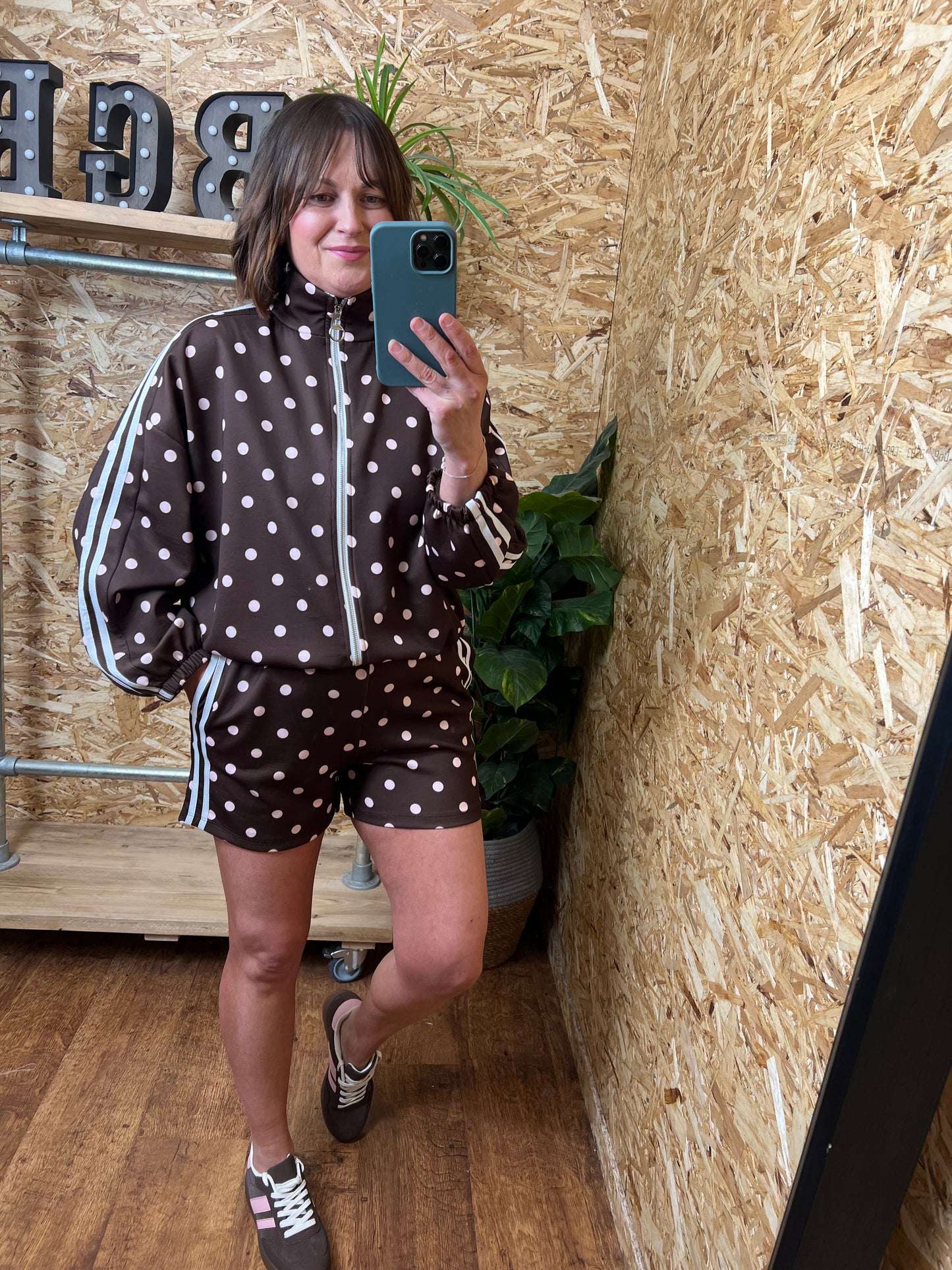Polka Dot Short Set