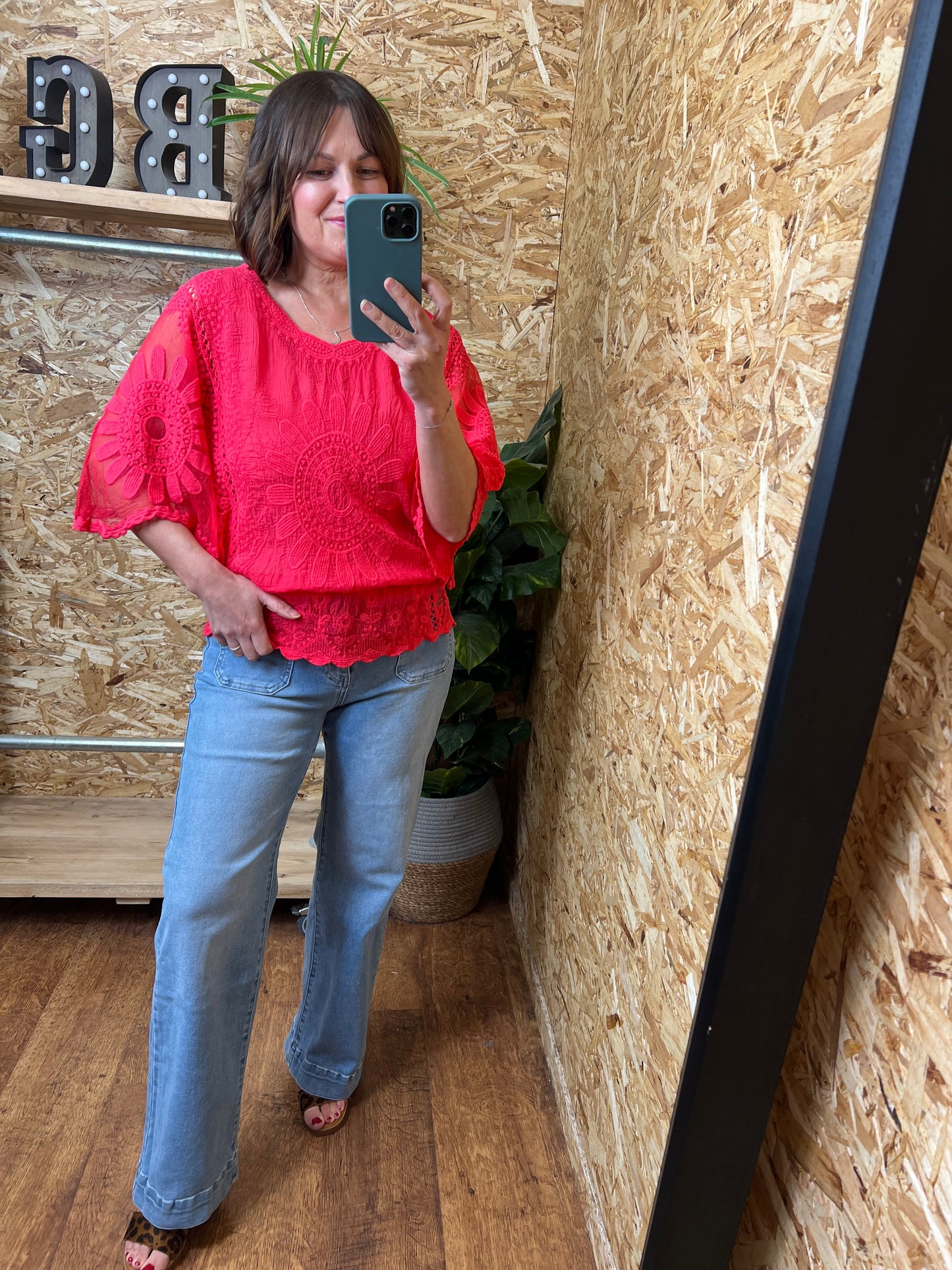 Sunflower Lace Top