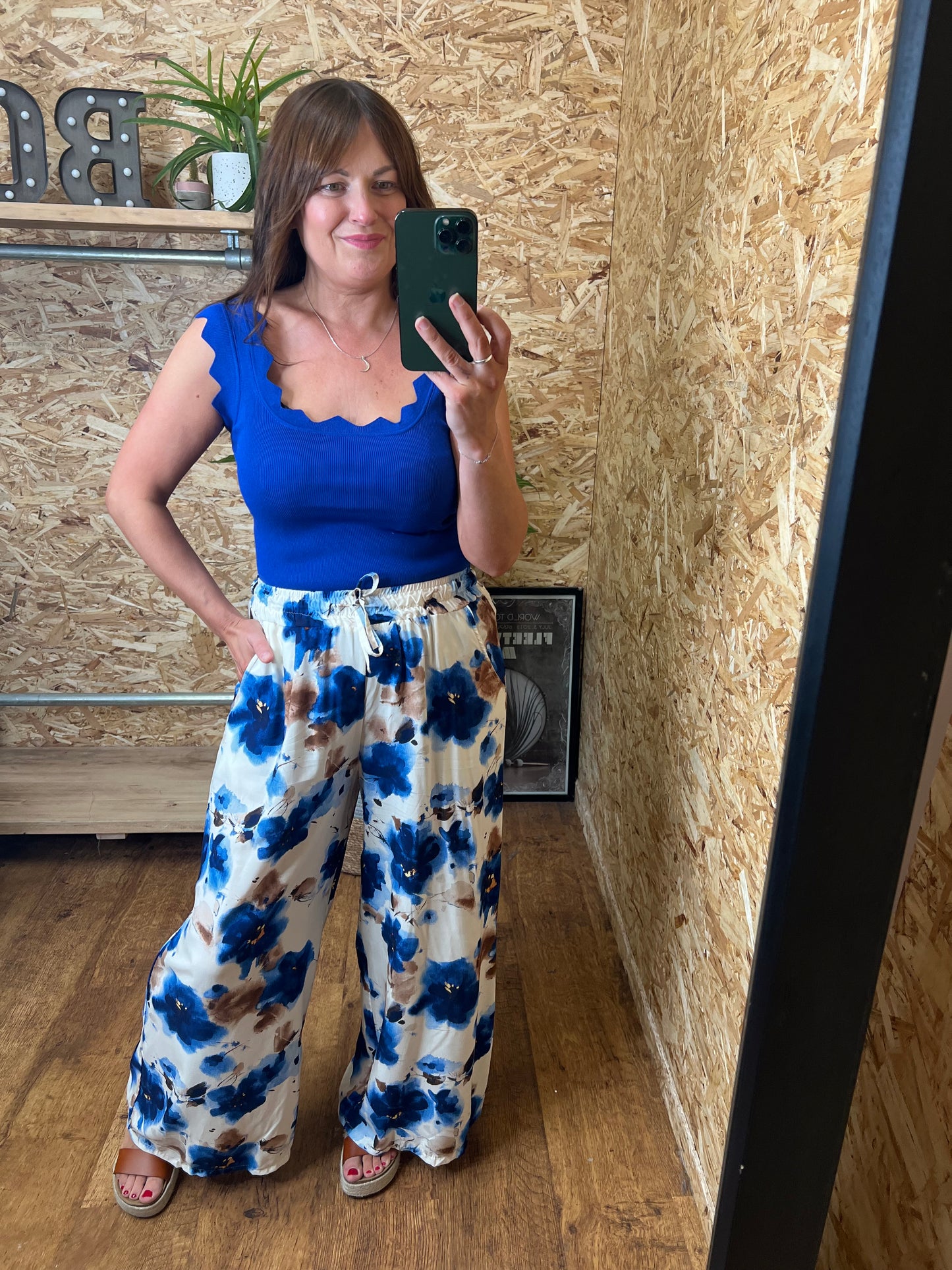 Fleur Wide Leg Trousers