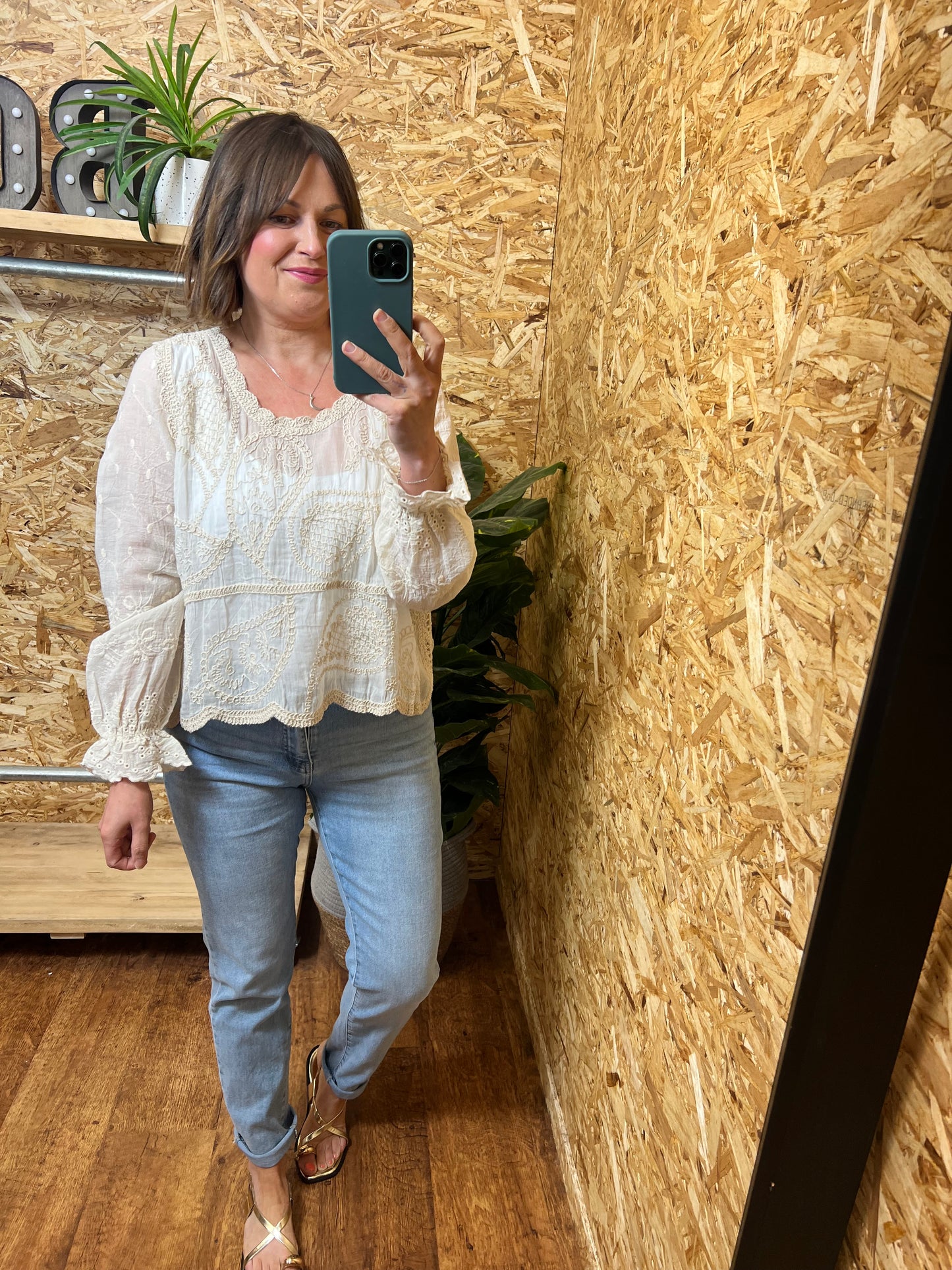 Paisley Crochet Top