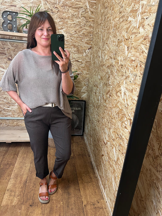 Pinstripe Magic Pants