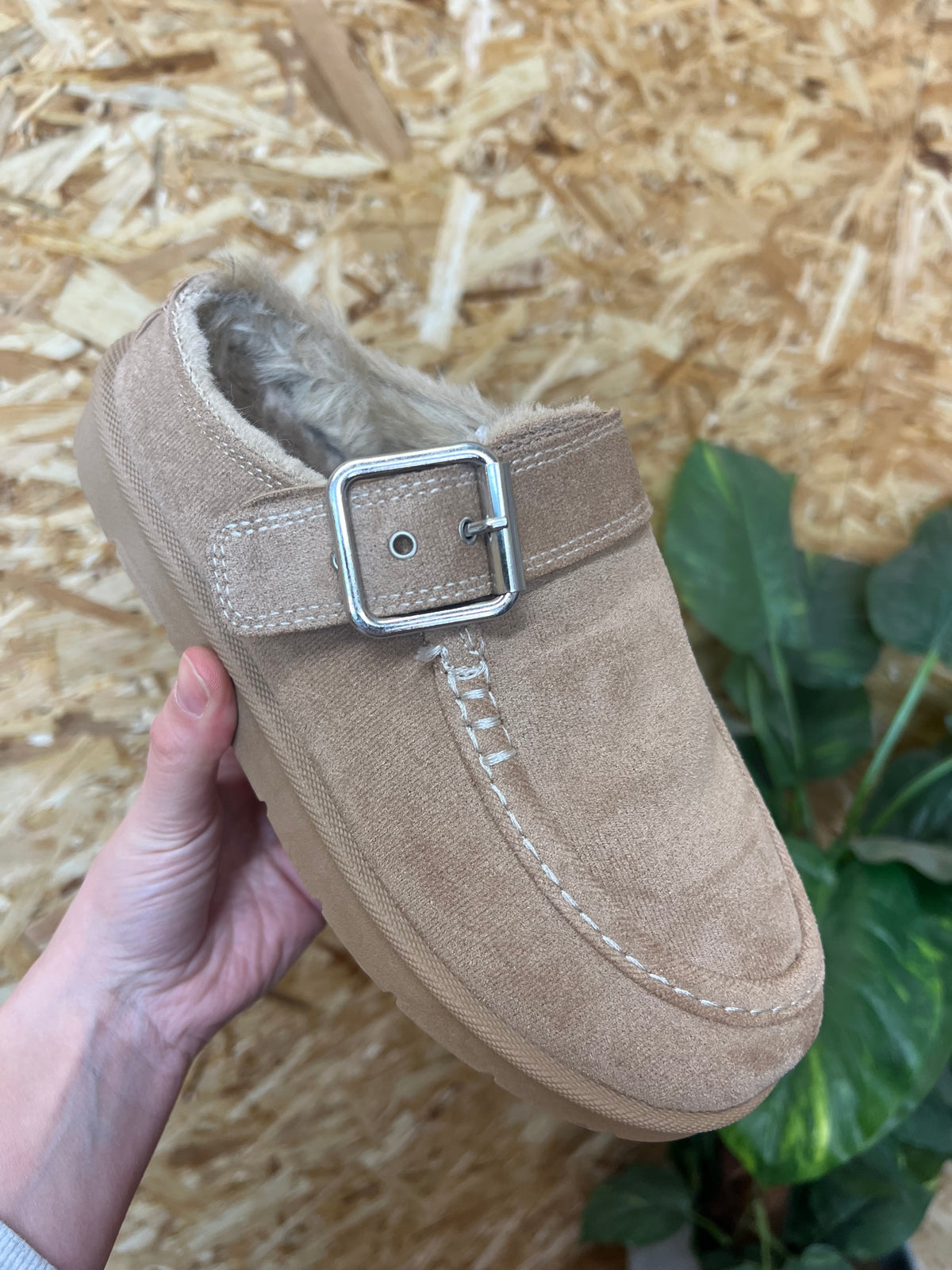 Maddox Fur Lined Mules