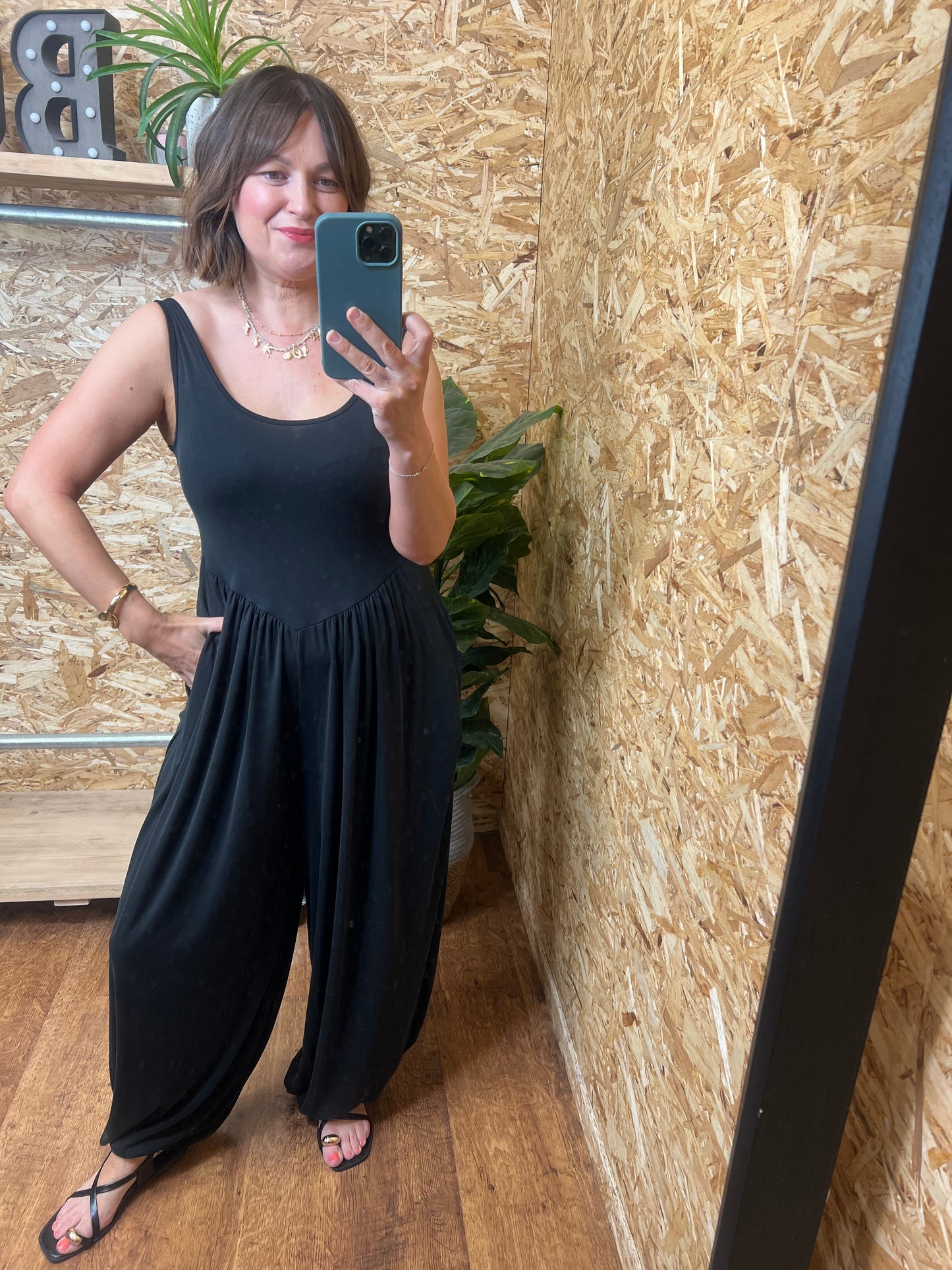 Balloon Leg Jumpsuit