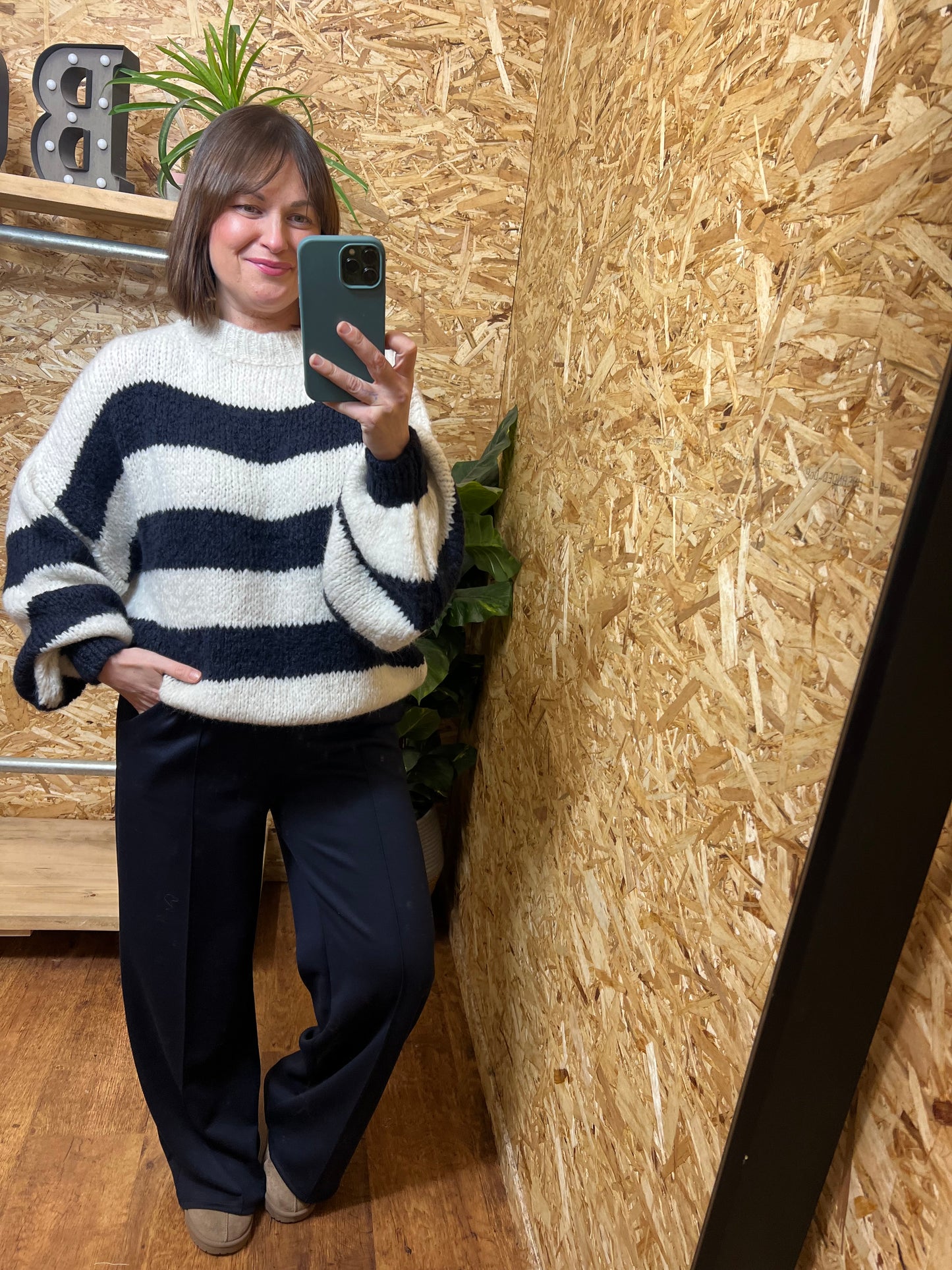 Chunky Stripe Knit