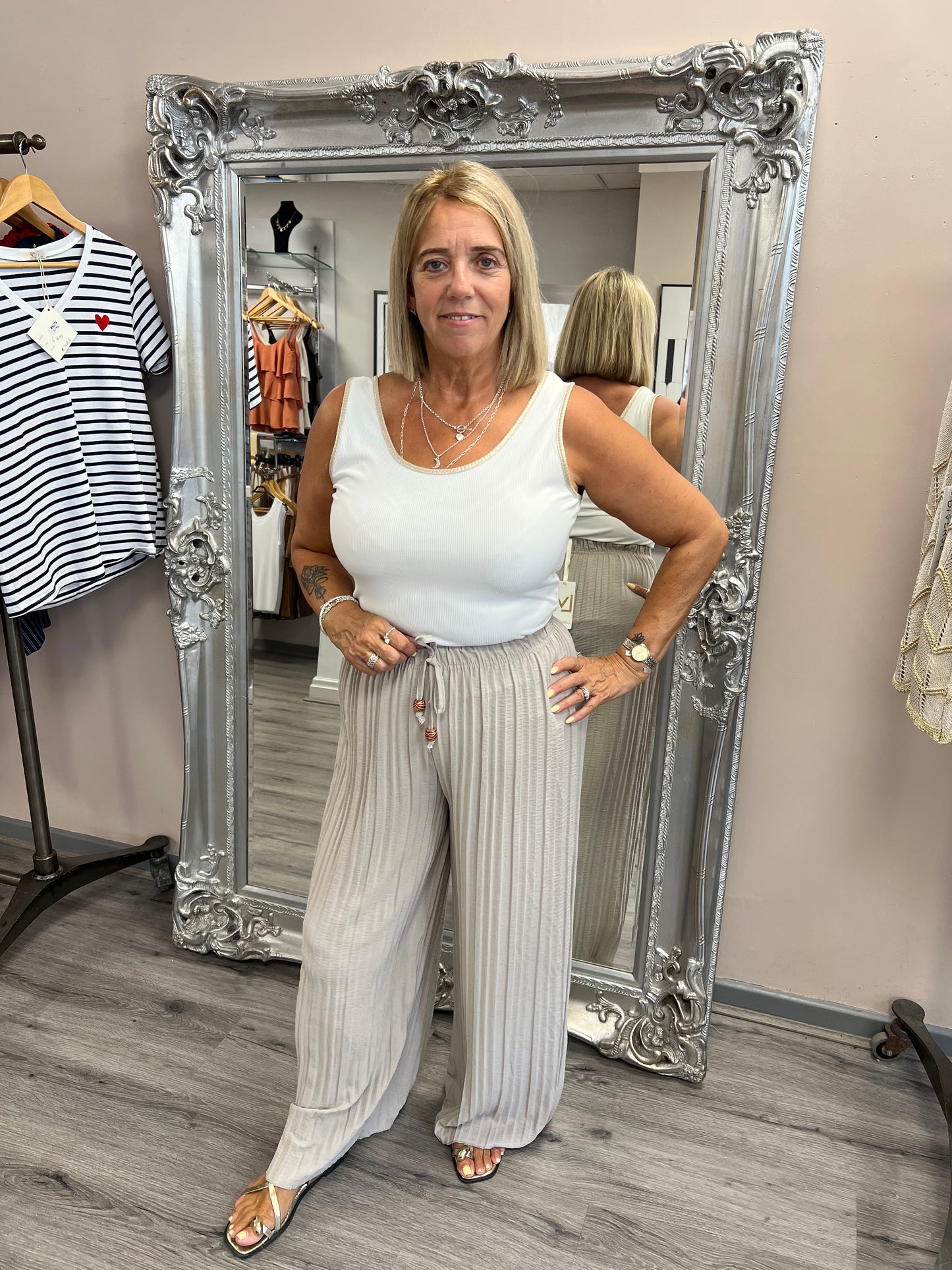Pleated Trousers