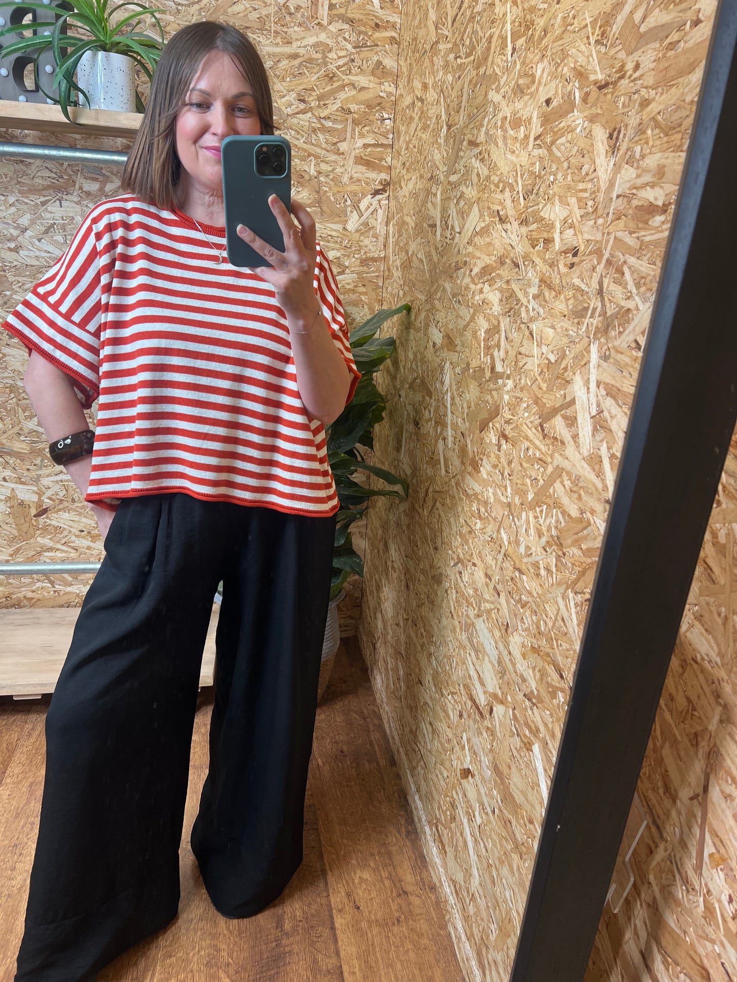 Stripe Fine Knit