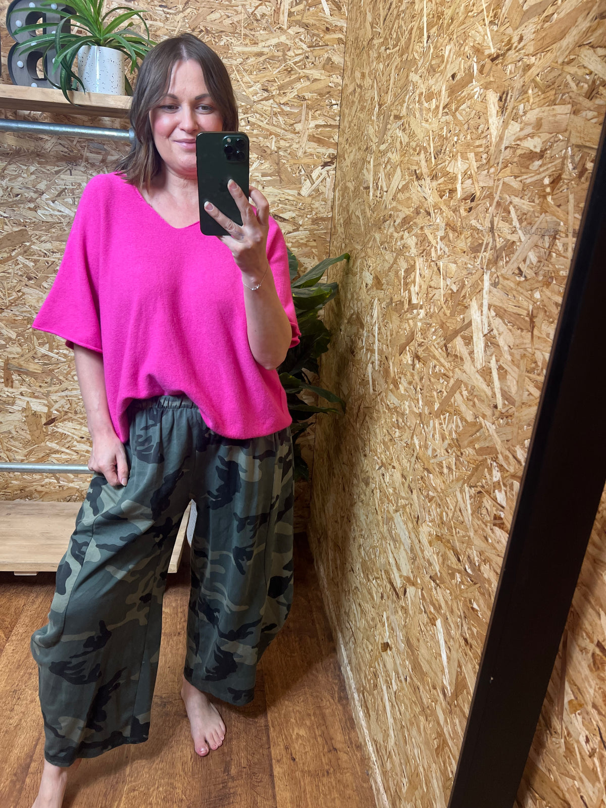 Jersey Cotton Camo Pants