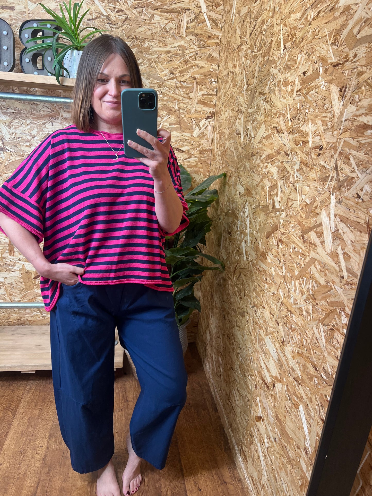 Stripe Fine Knit