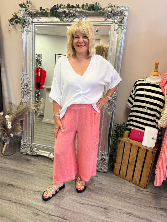 Nola Twist Front Top
