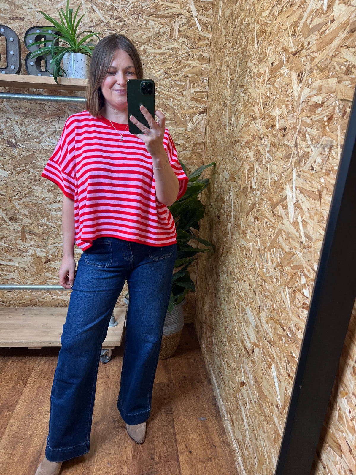 Stripe Fine Knit