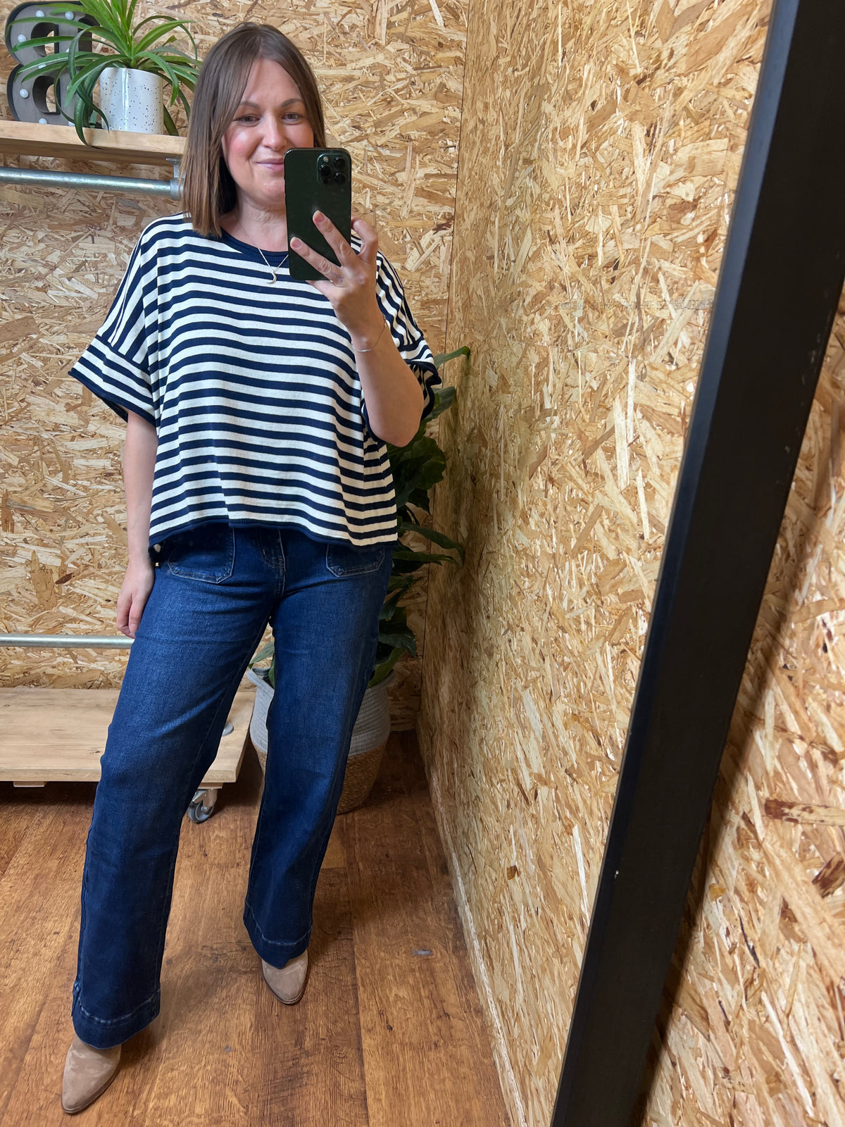 Stripe Fine Knit