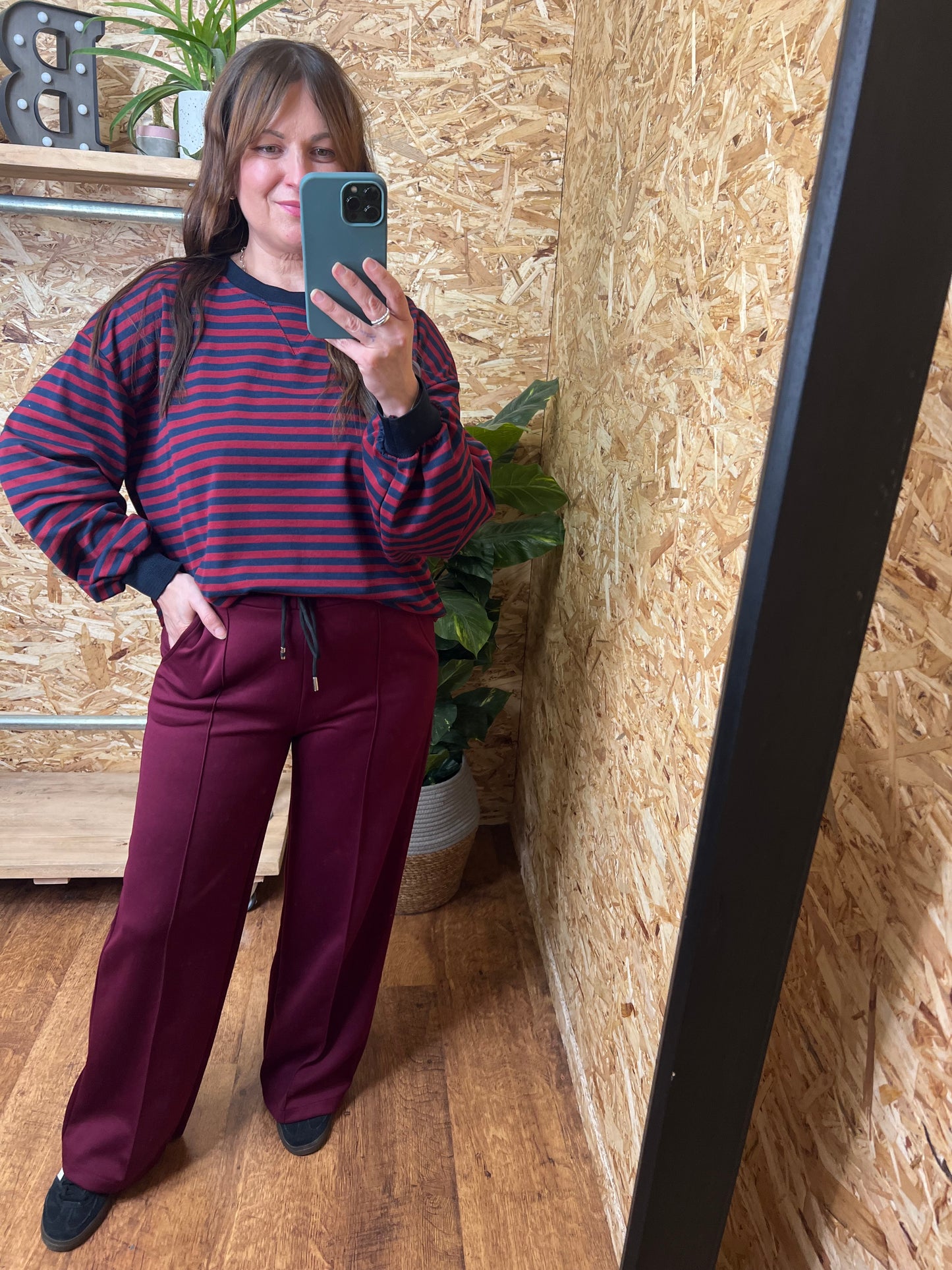 Riley Stripe Sweatshirt