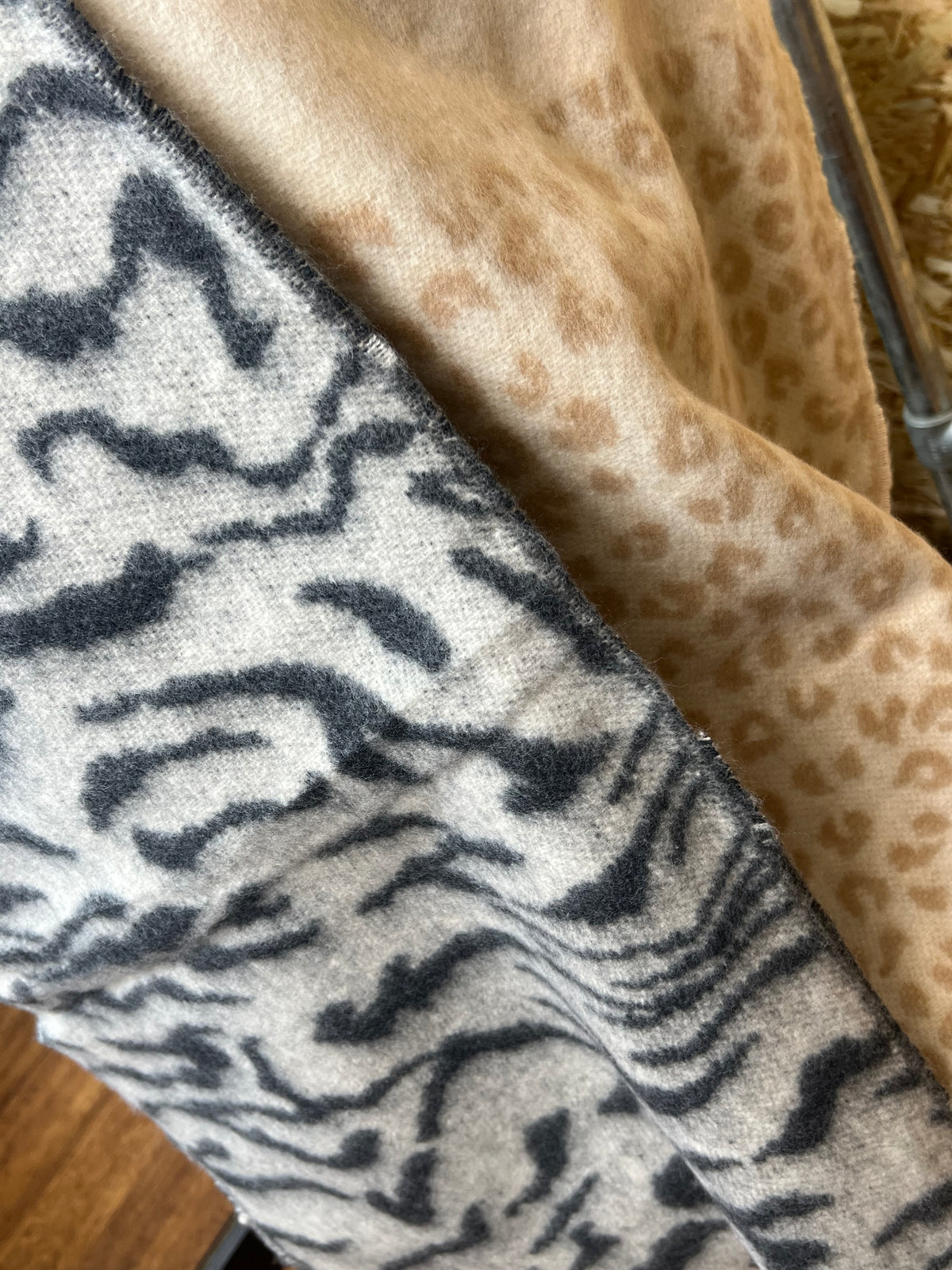 Chunky Animal Print Scarf
