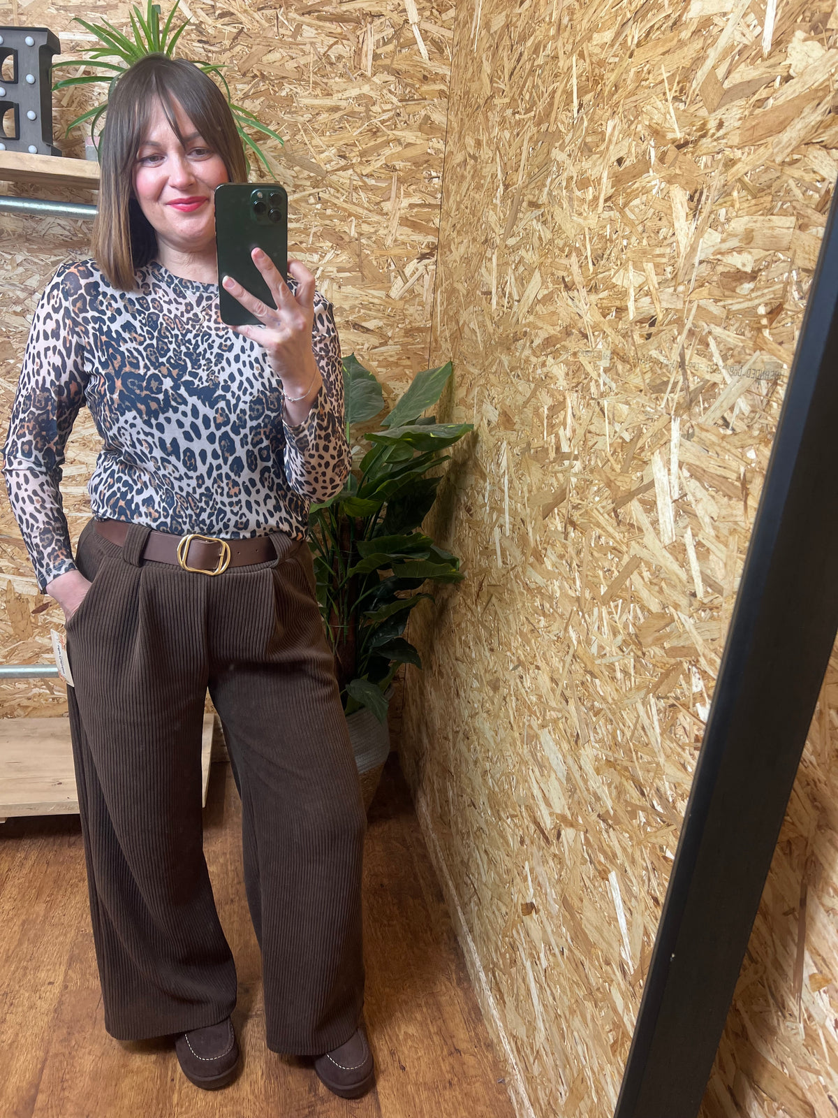 Hannah Wide Leg Cord Trousers